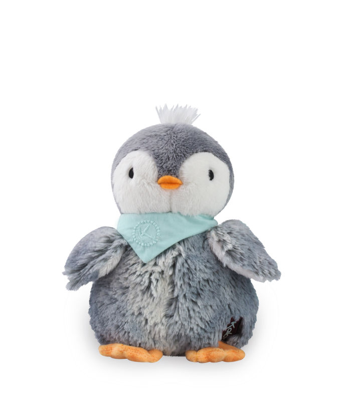  les amis pépit the penguin soft toy grey 